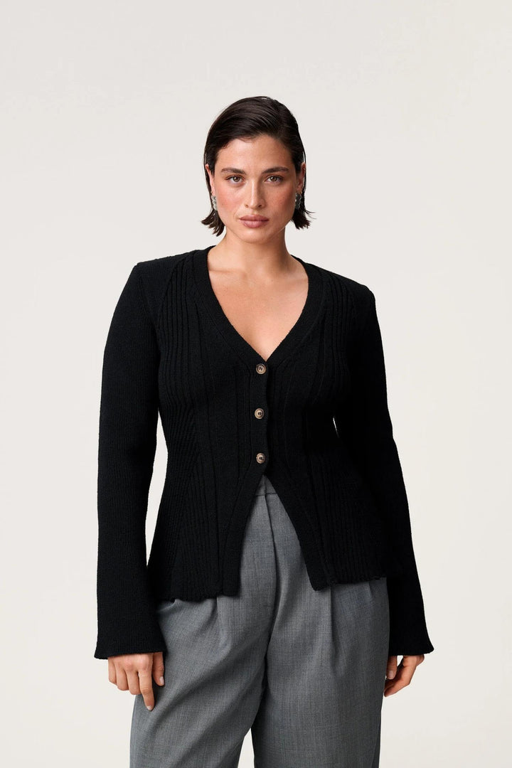 Lugo Cardigan- Black