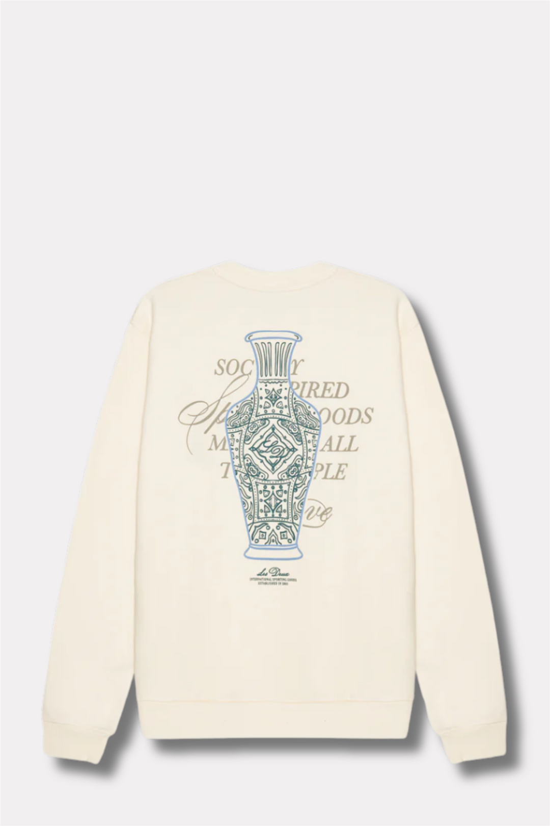 Ben Faience Sweatshirt Eggnog White