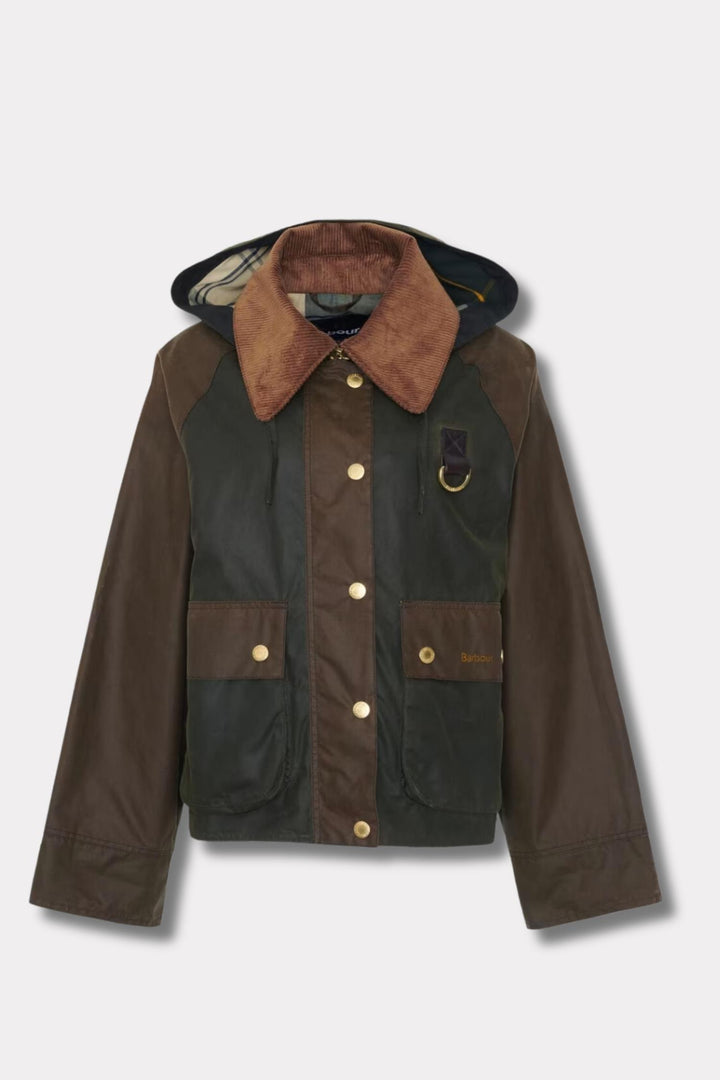 Barbour Reighton Wax- Archive Olive/Beech/Ancient Tartan