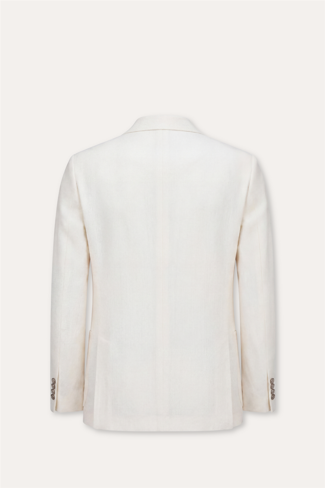 Cotton Slim Fit Blazer White