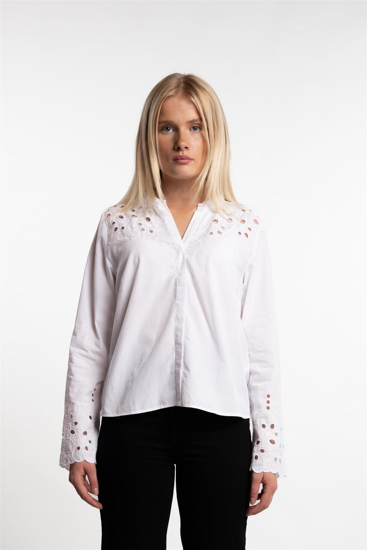 Edda Blouse- White