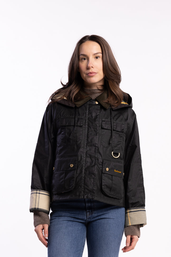 Liza Wax- Olive/Black