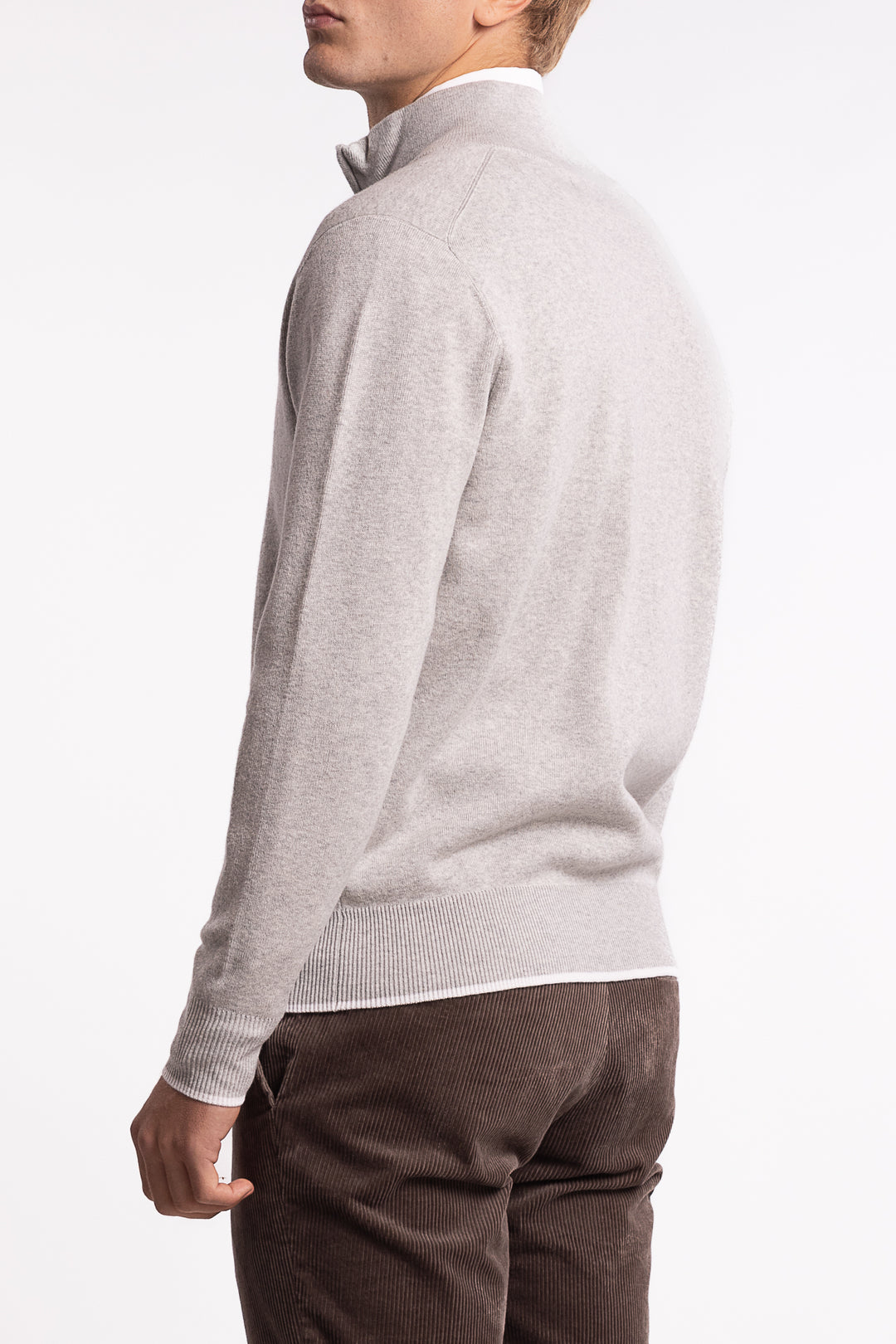 Nate Cardigan Light Grey