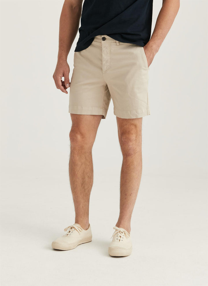 Jeffrey Short Chino Shorts 05 Khaki