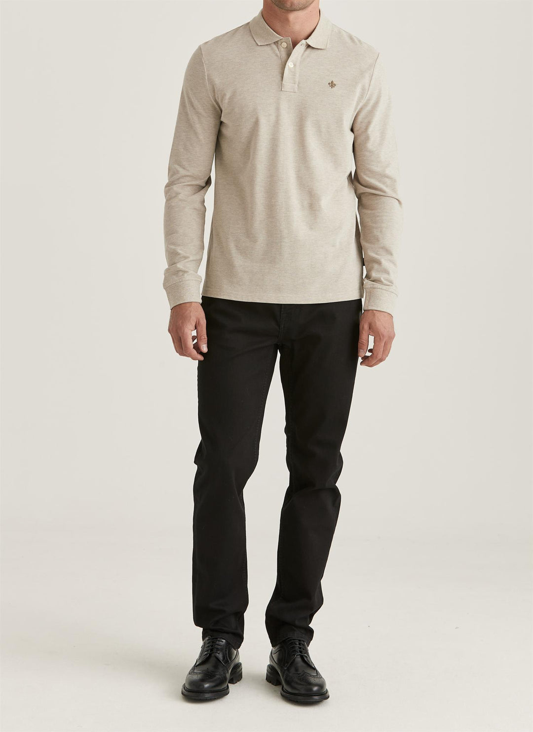 Camden LS Polo Khaki