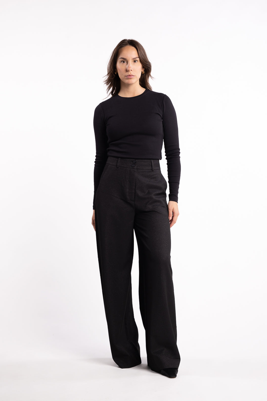 LauraFV 066 - Black Glitter