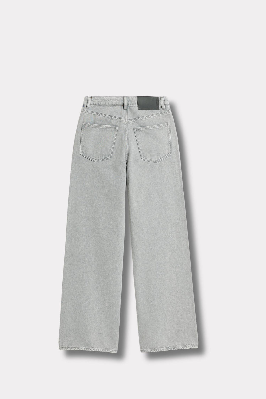W Wide Jeans - Lt. Grey