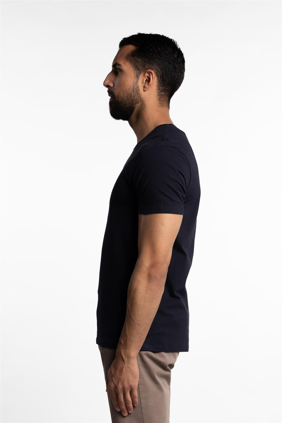 Kyran Cotton Stretch Slim Fit T-Shirt Blue