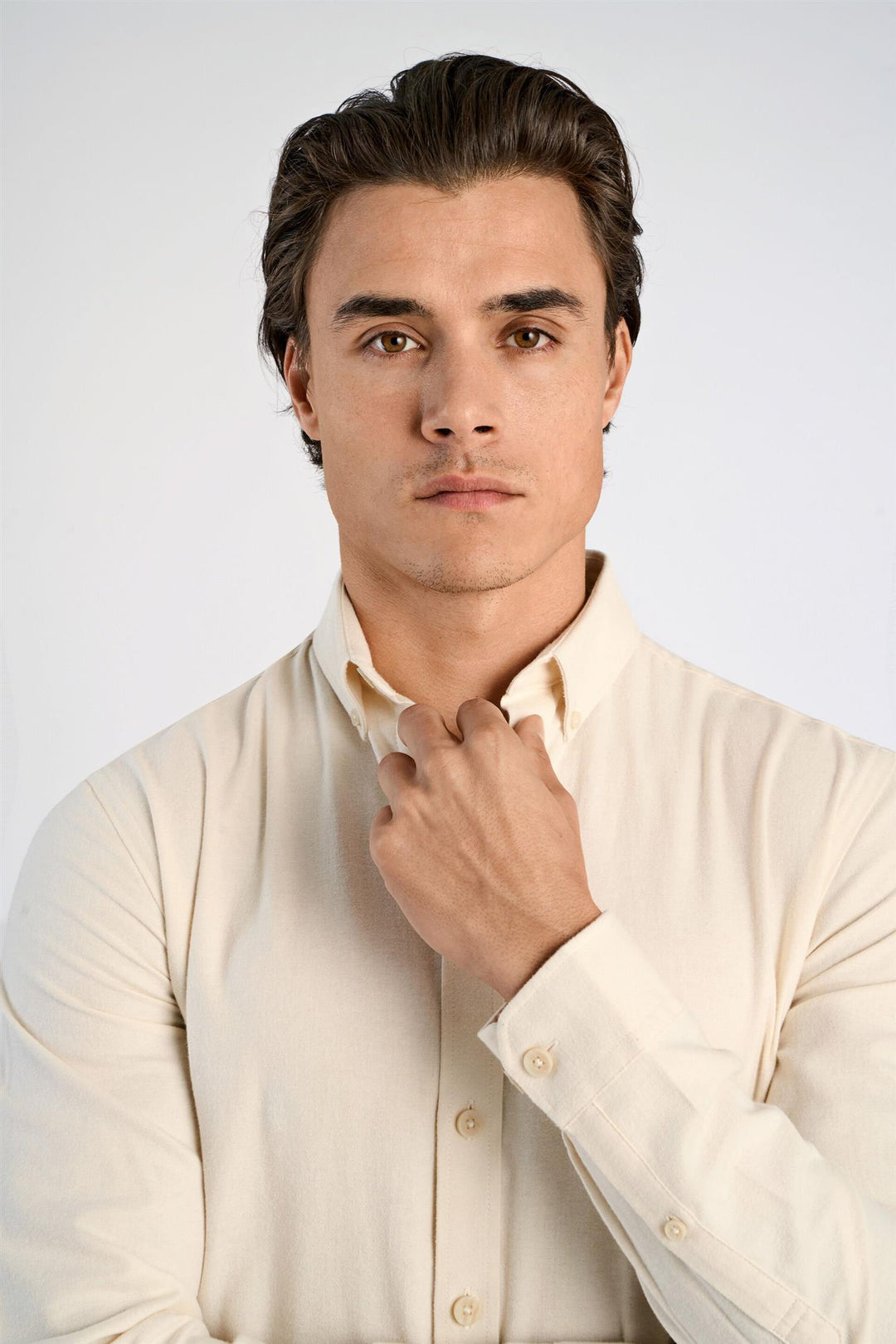 Flannel Shirt Light Sand