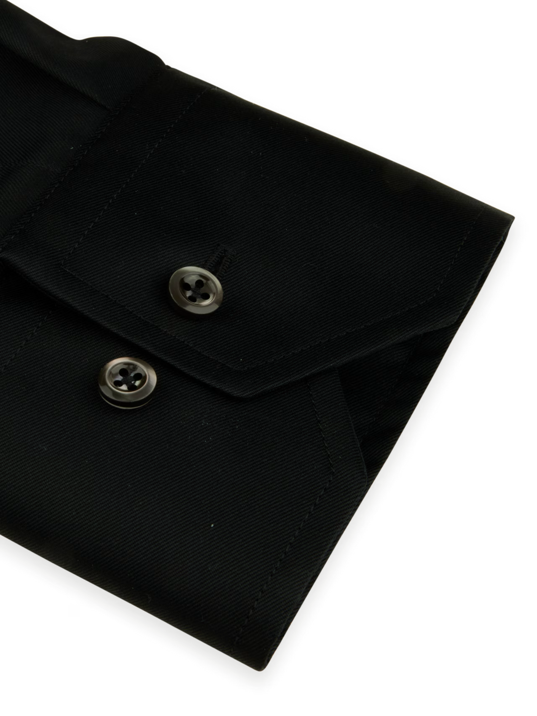 Regular Twill Shirt Black