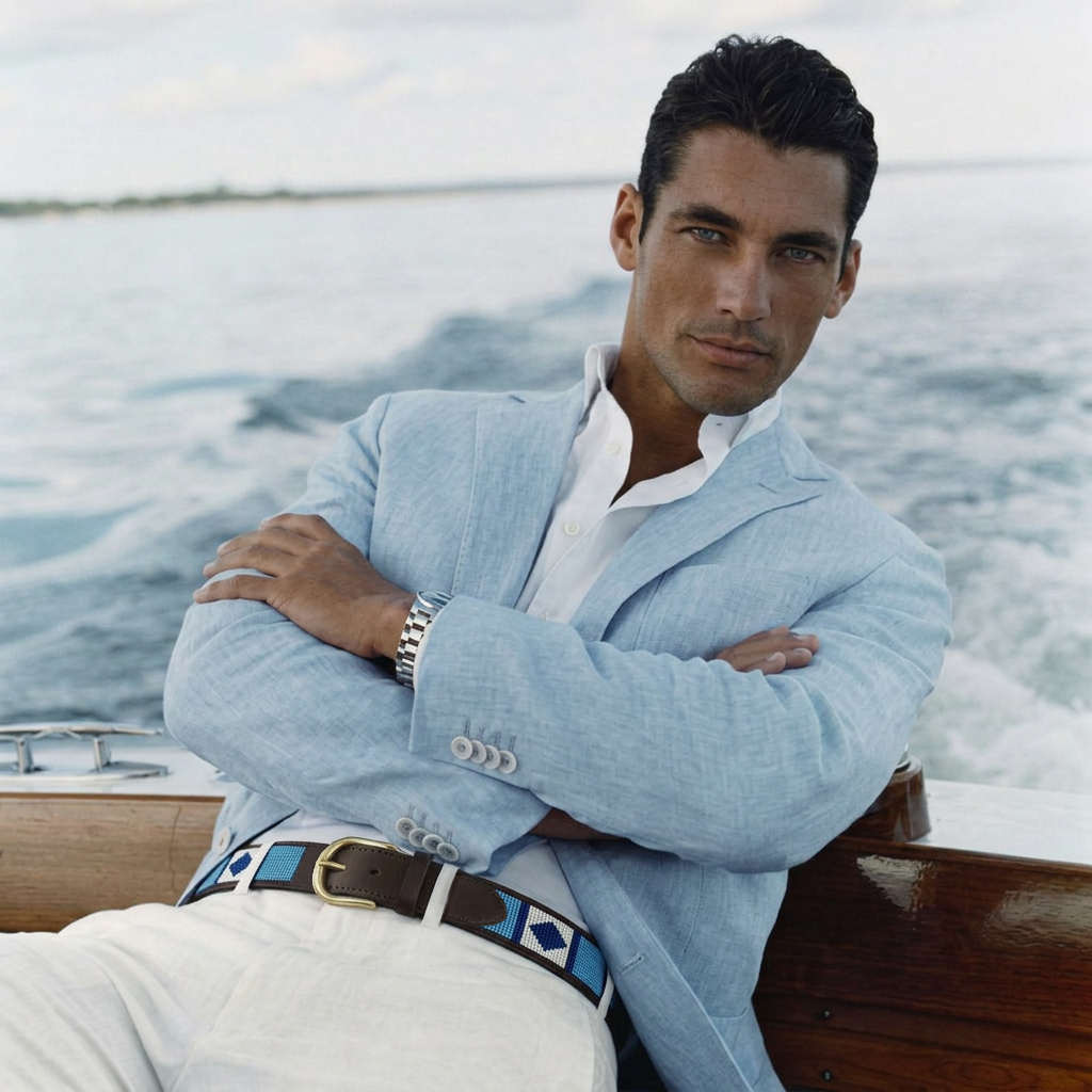 Savora Bahari Ocean Blue – modellbilde 1
