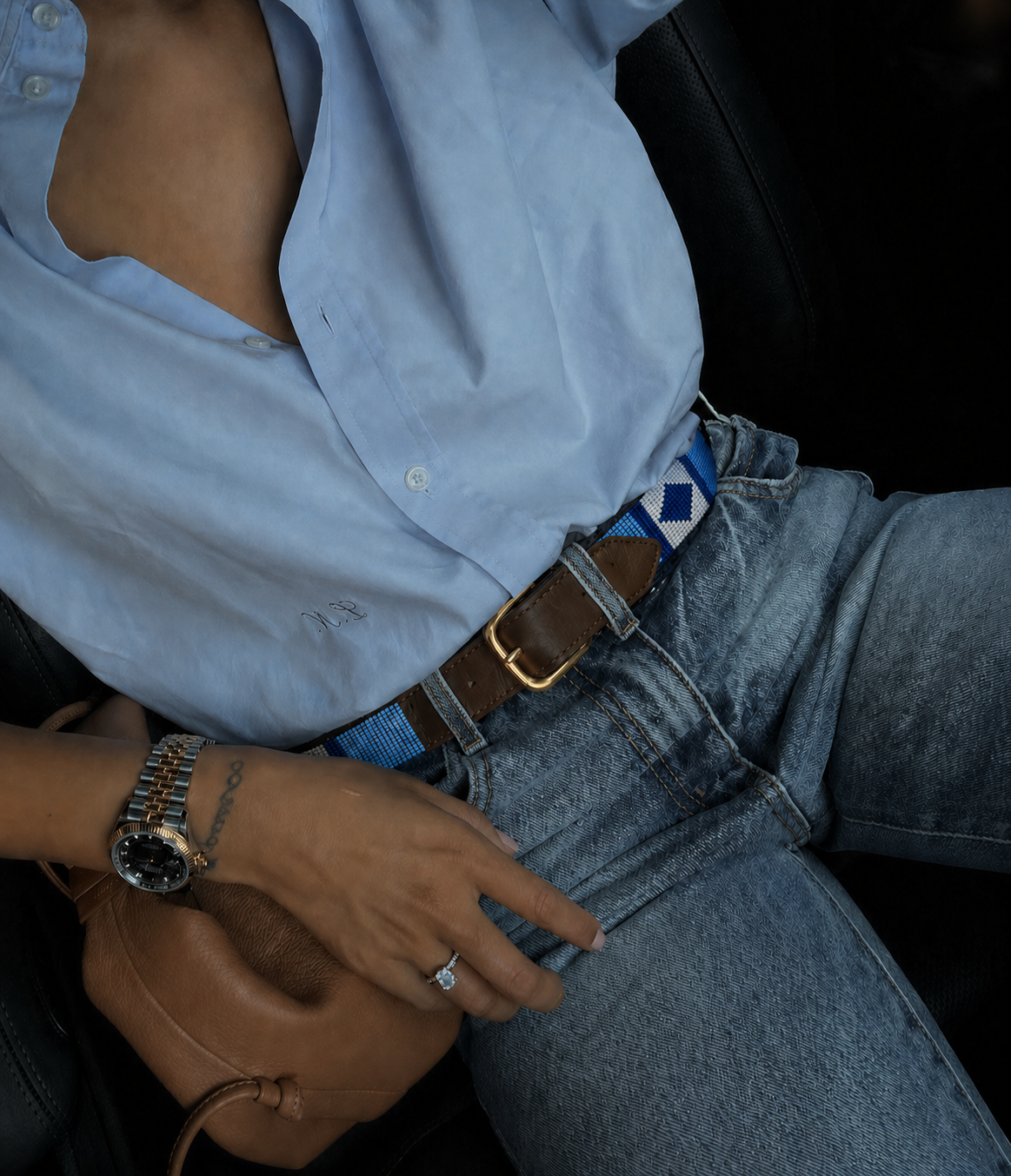 Savora Bahari Ocean Blue – modellbilde 2