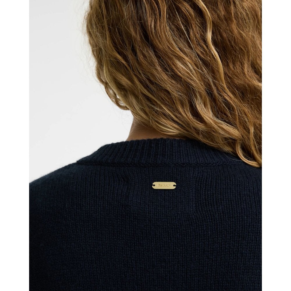 Barbour Woodhouse Knitted Cardigan Navy