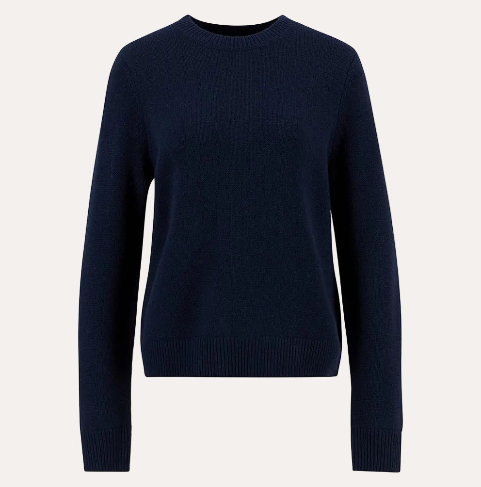 Barbour Woodhouse Knitted Jumper Navy - packshot