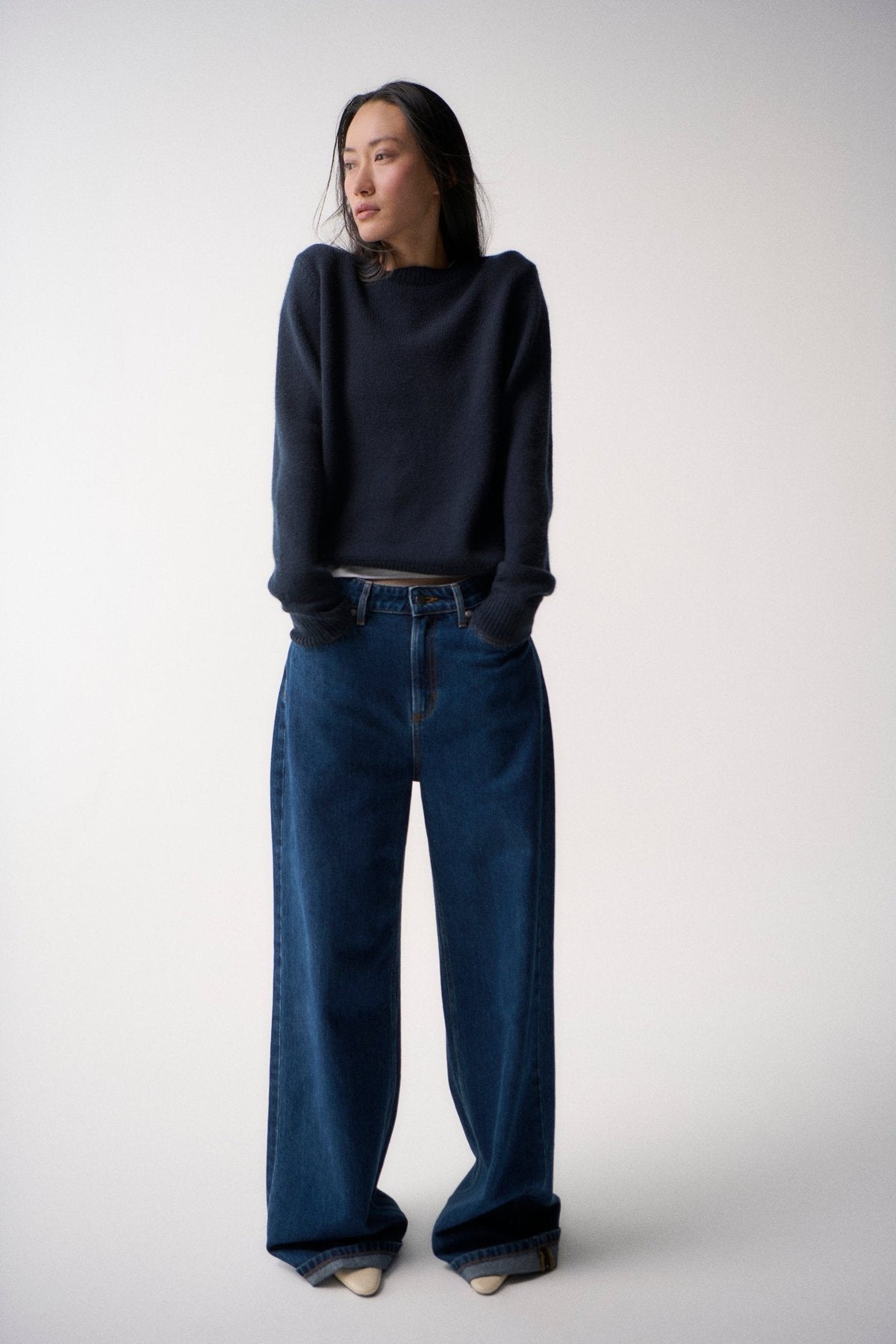 Barbour Woodhouse Knitted Jumper Navy