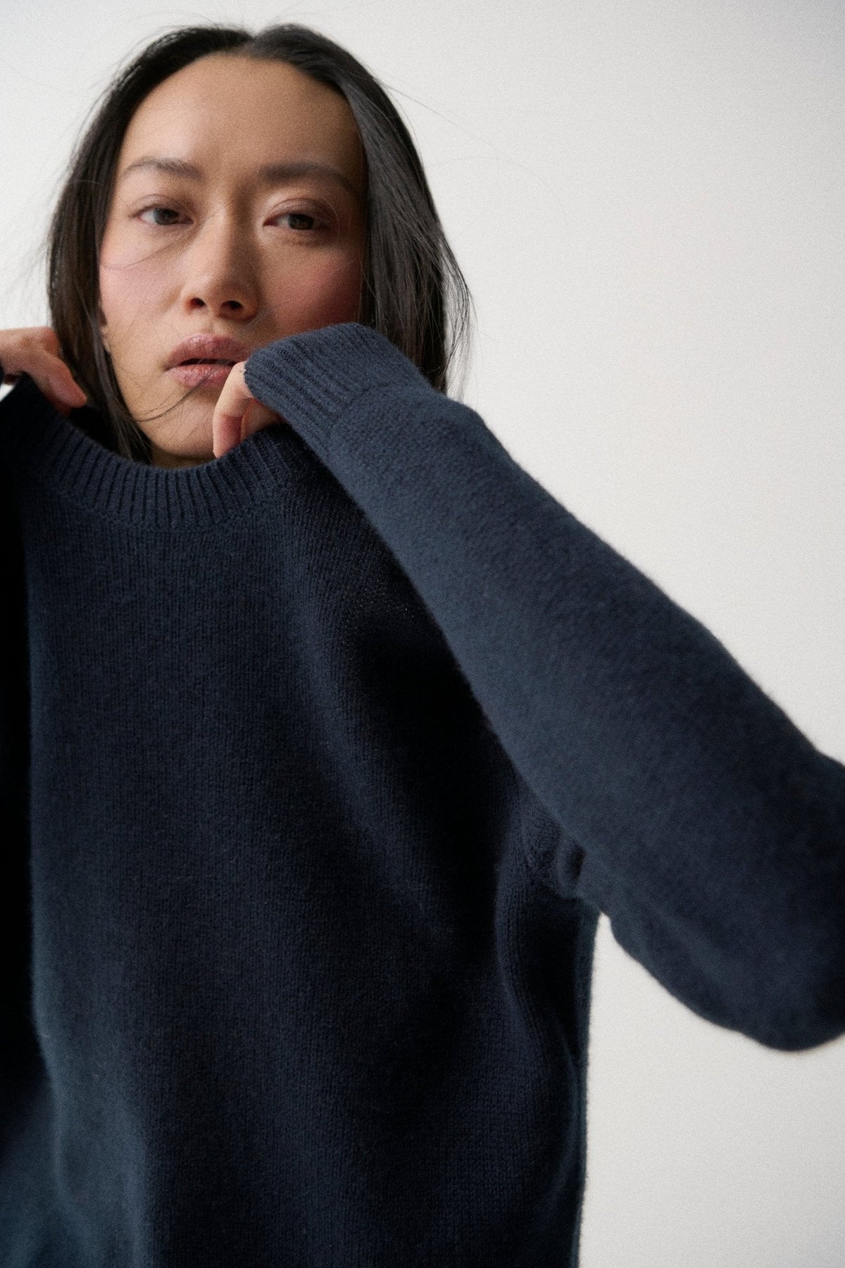 Barbour Woodhouse Knitted Jumper Navy