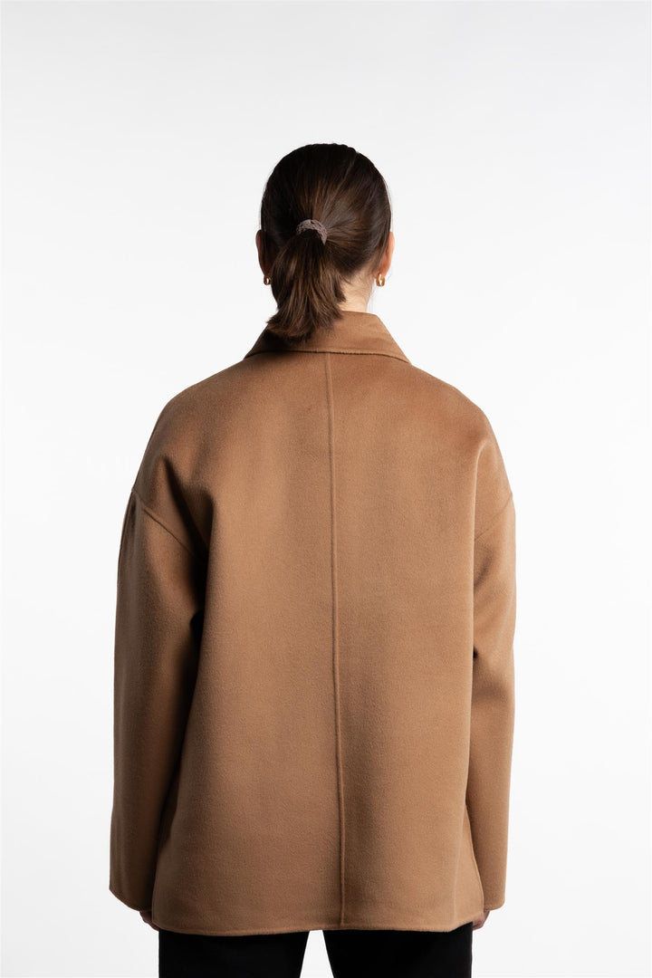 Luca Jacket Cashmere blend- Camel