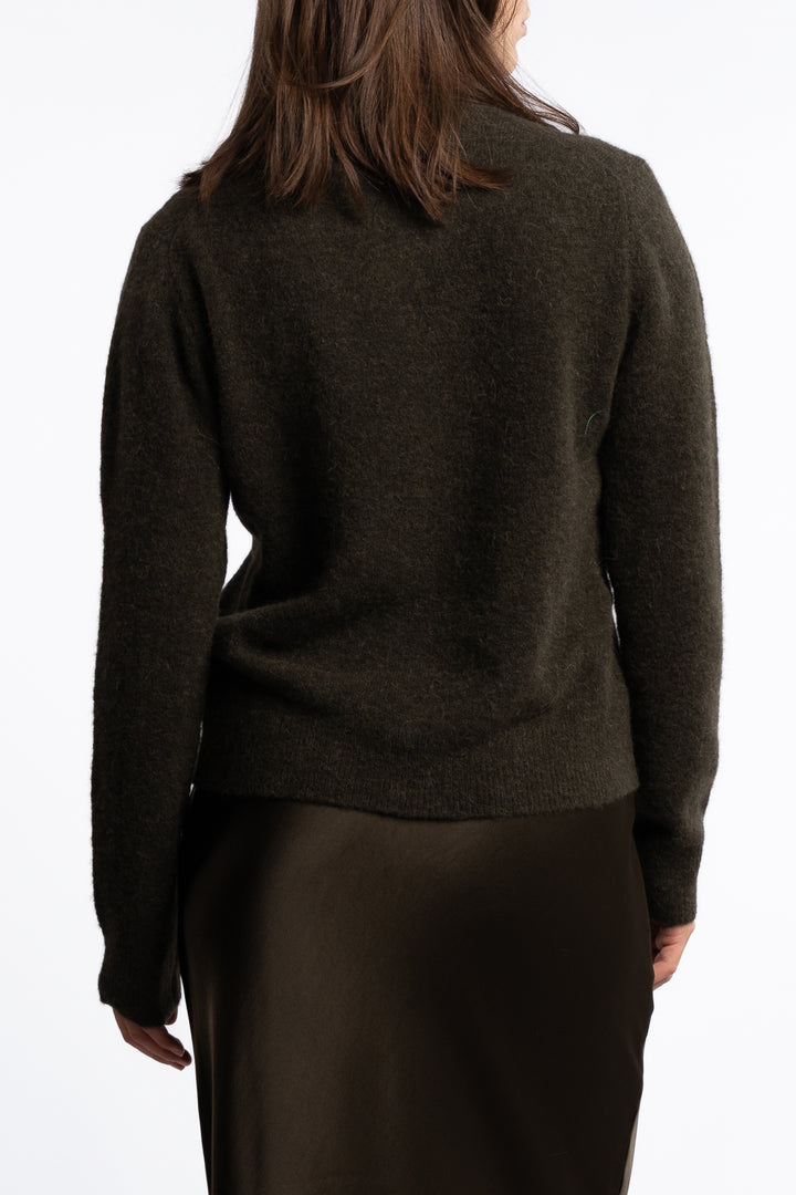 Nor Short Cardigan 7355 - Deep Forest