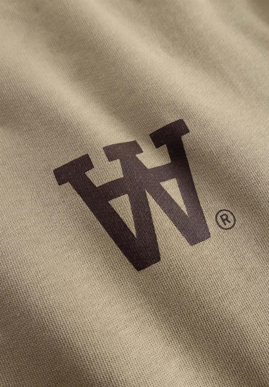 Noel AA Chest Print Sweatshirt Greige