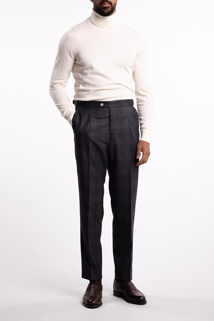 Wool Turtleneck White