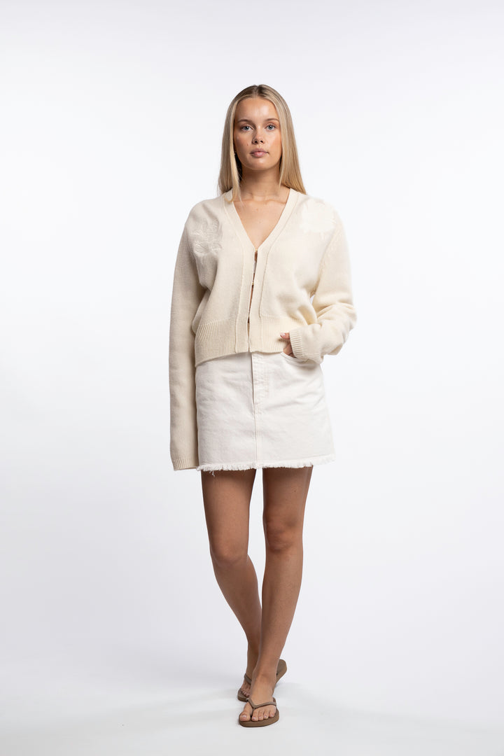 Thorn Cardigan- Cream