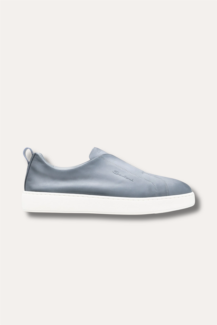 Victory Slip-On Sneaker Suede Ice Blue