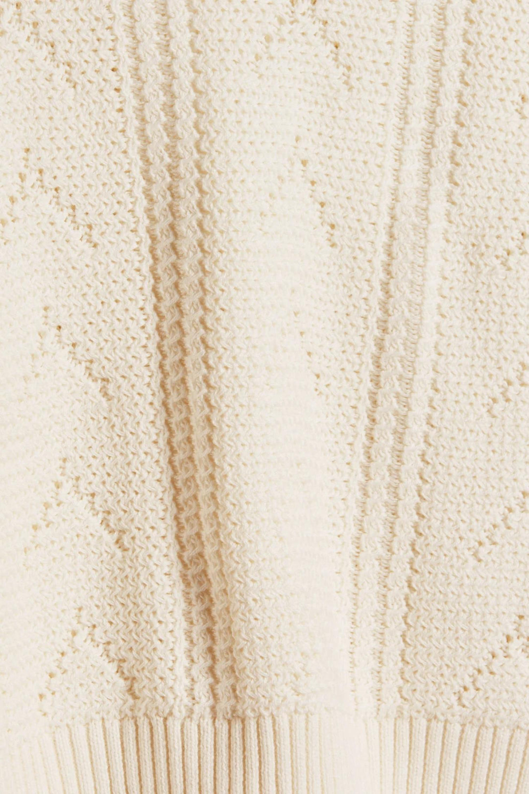 Serena Knit Sweater- White