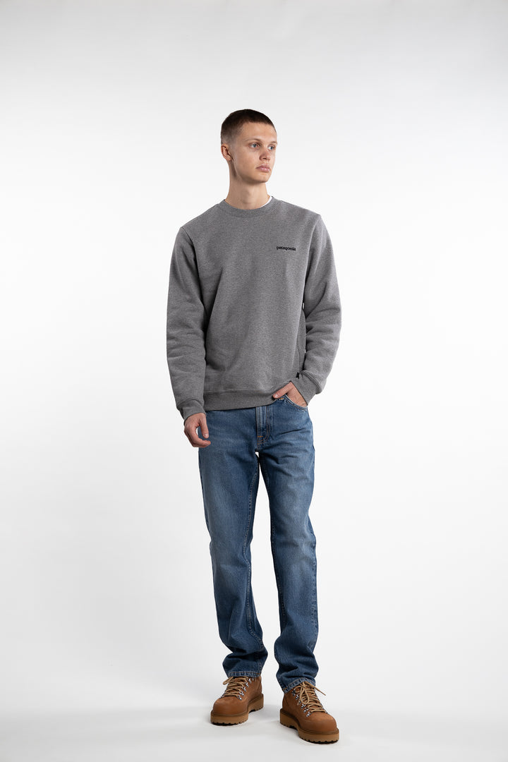 Fitz Roy Icon Uprisal Crew Sweatshirt Gravel Heather