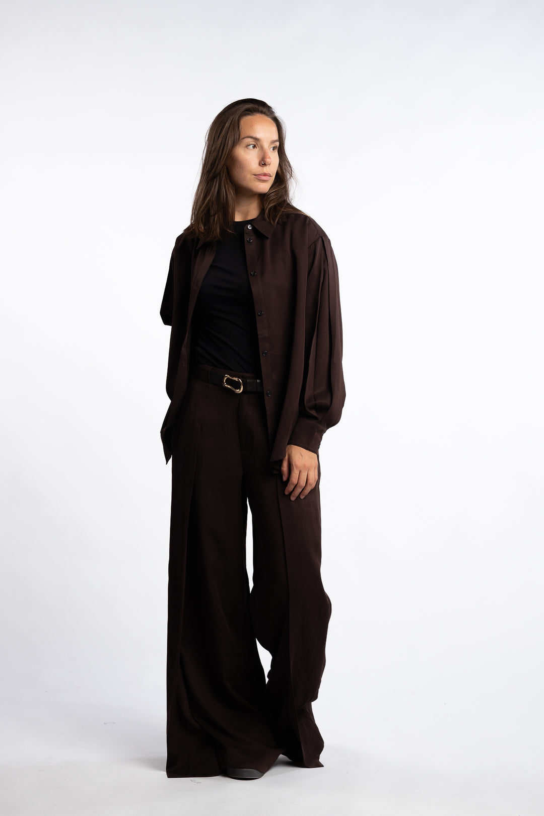 Diane Trouser - Dark Brown