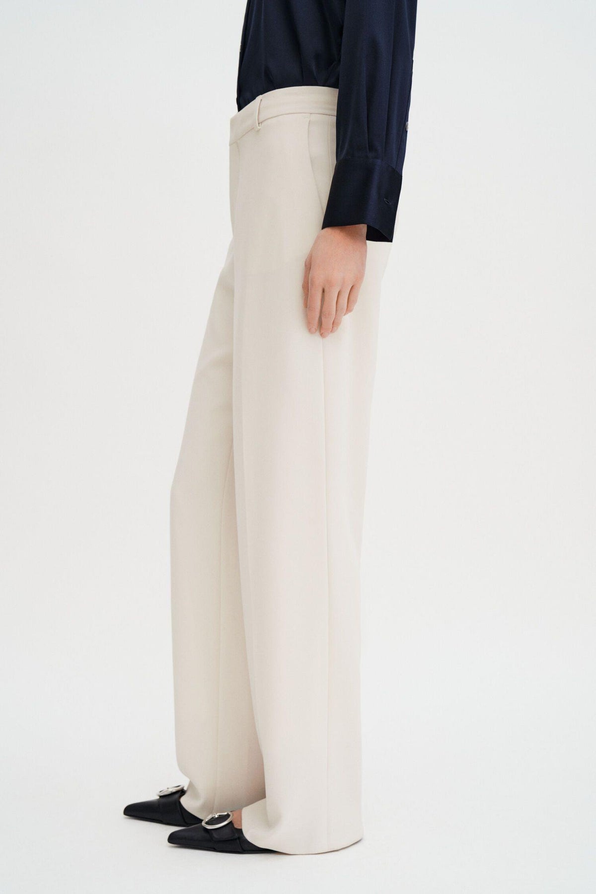 Hutton Trouser- Ivory