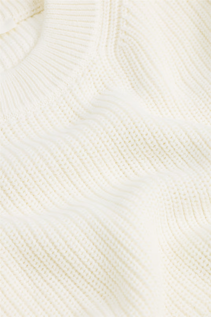 Summer Crewneck Knit Ecru
