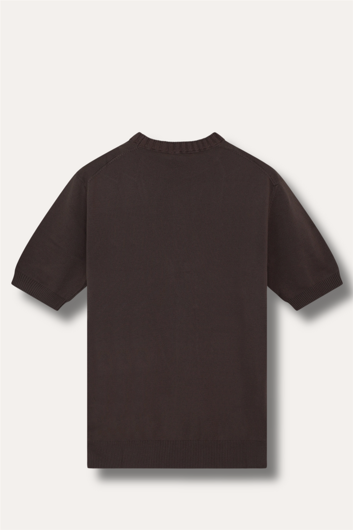 Girocollo Rasato Marrone