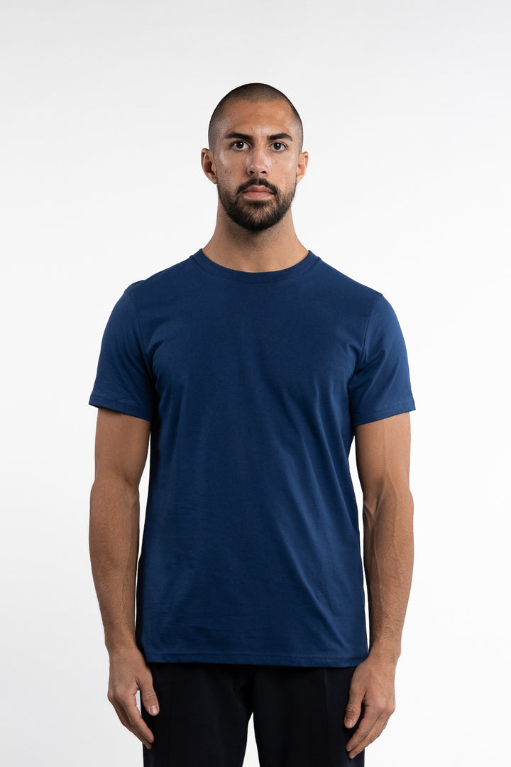 Crew-Neck Regular Ink Blue