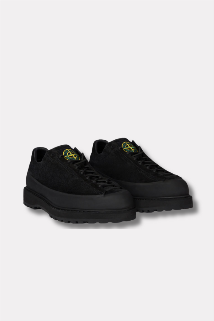 S100130 Suede Shoes Black