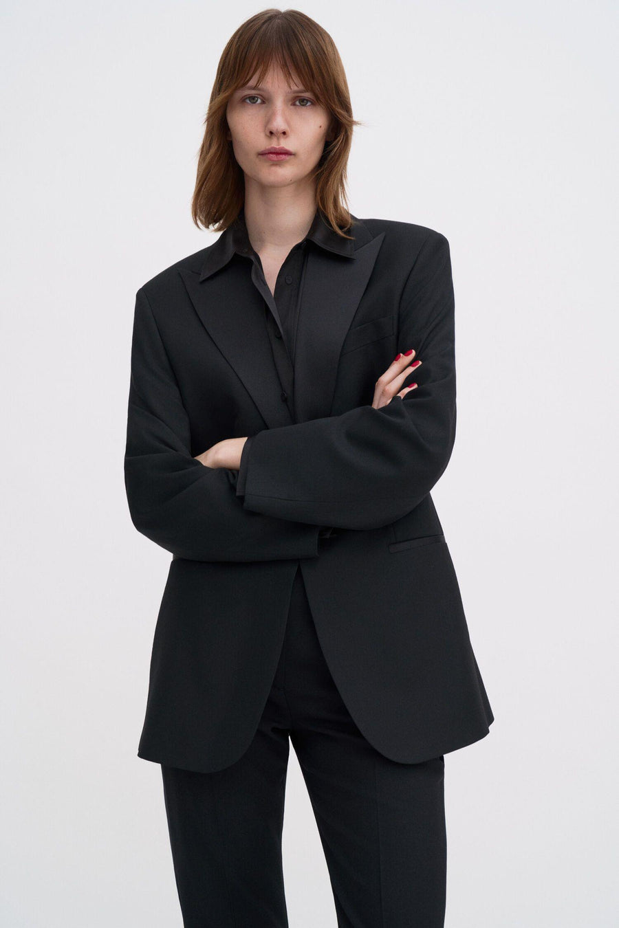 Hourglass Blazer Black