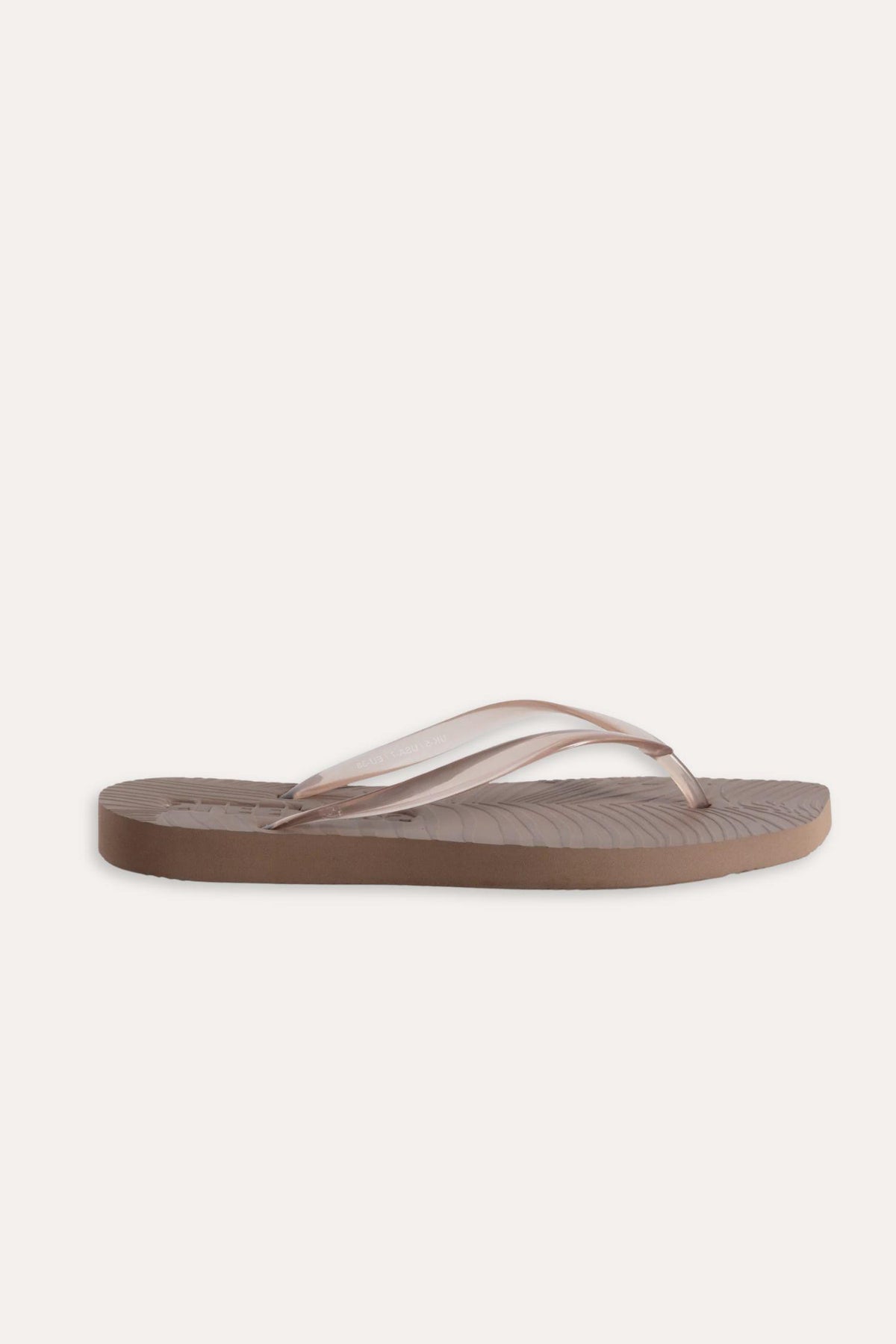 Tapered- Sand trans Flip Flops