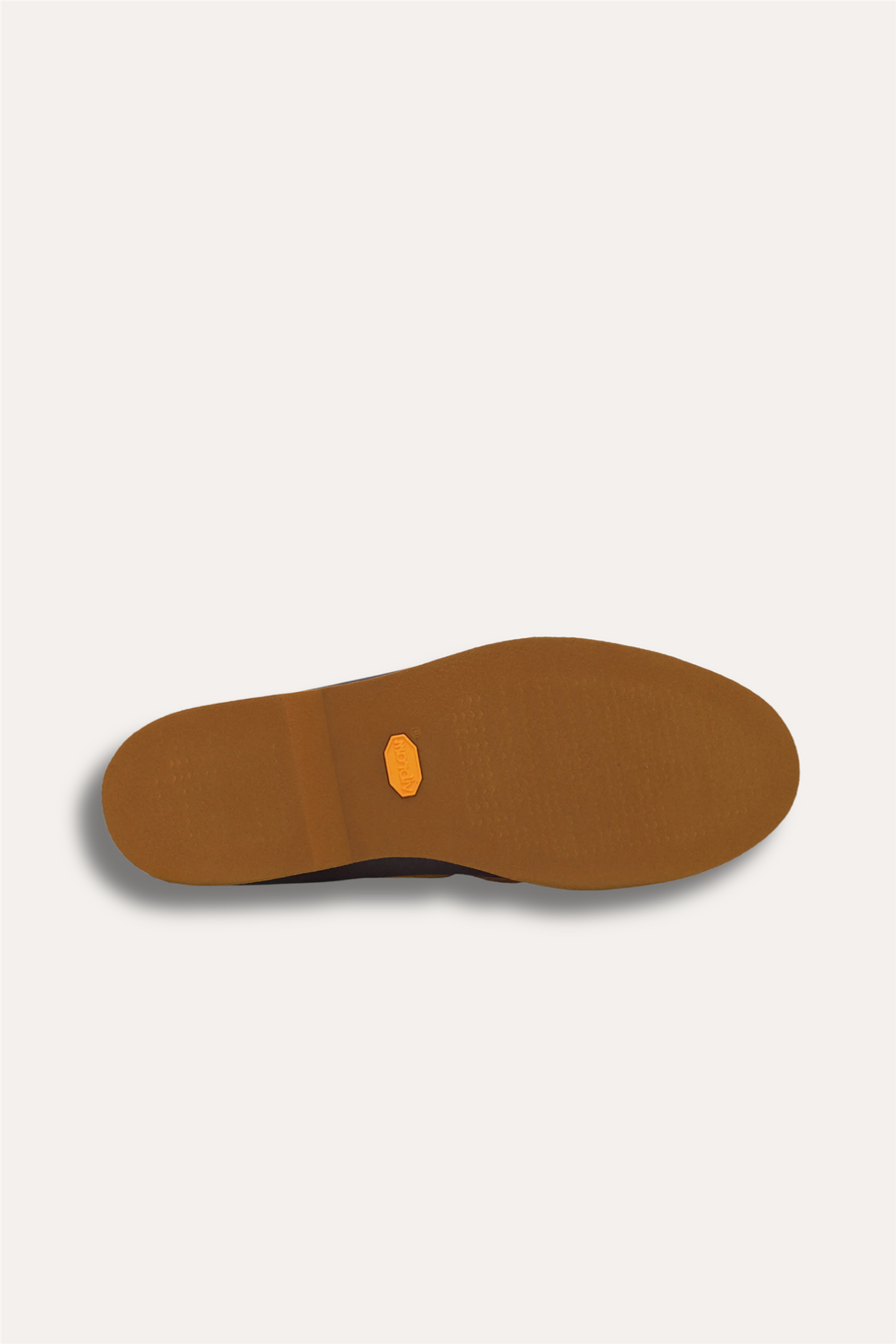 Crafted Eye Boat Shoe Dark Brown Full Grain
