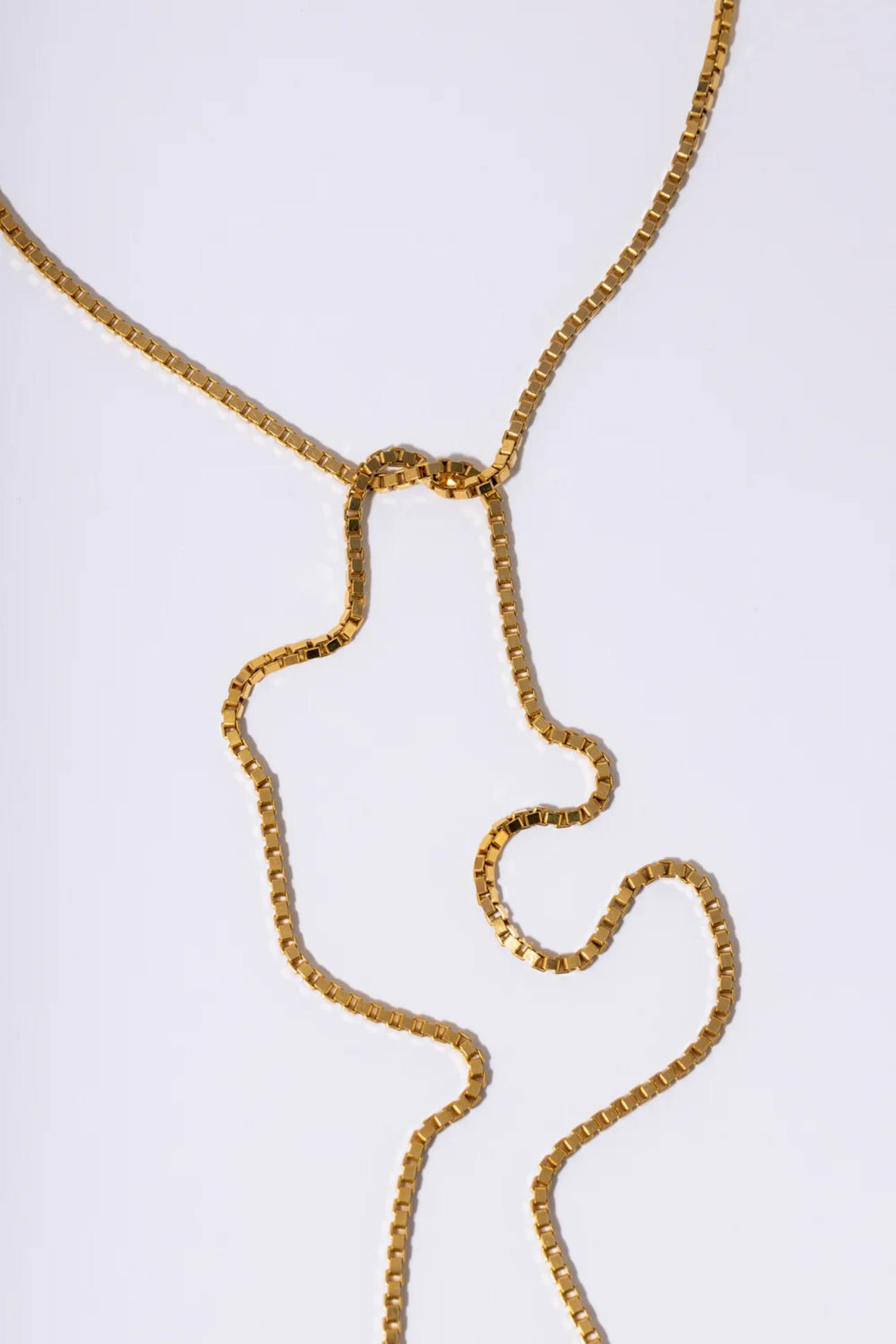 Box Chain Rope- Gold