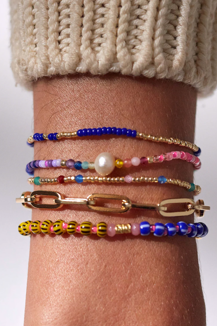 Capri bracelet - Neon Rainbow