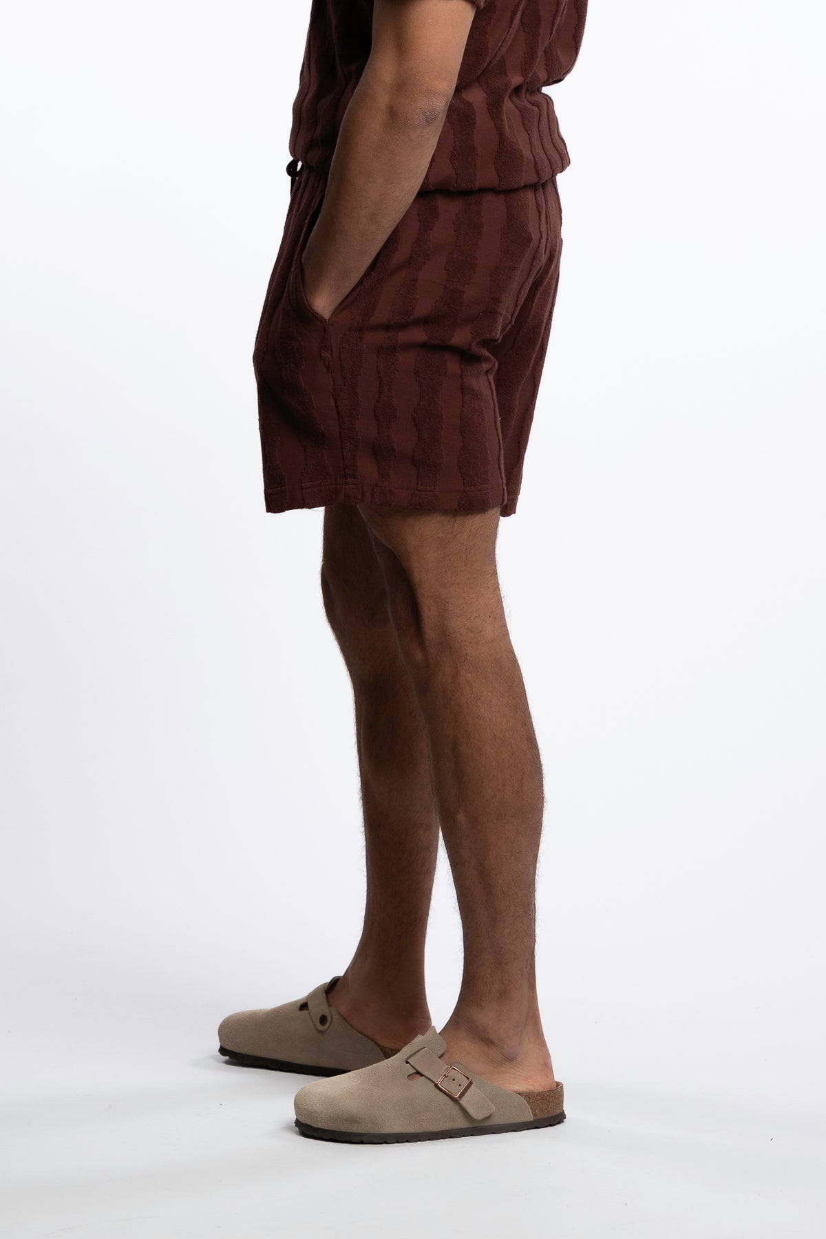 Terry Shorts Totem Stripe