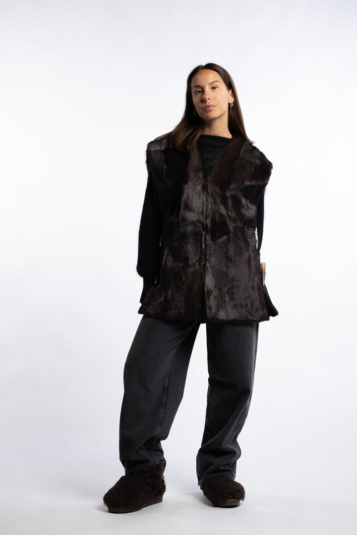 Ustetind Vest- Brown