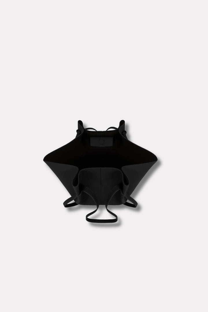 Large Mochi- Black Pebble Grained Leather