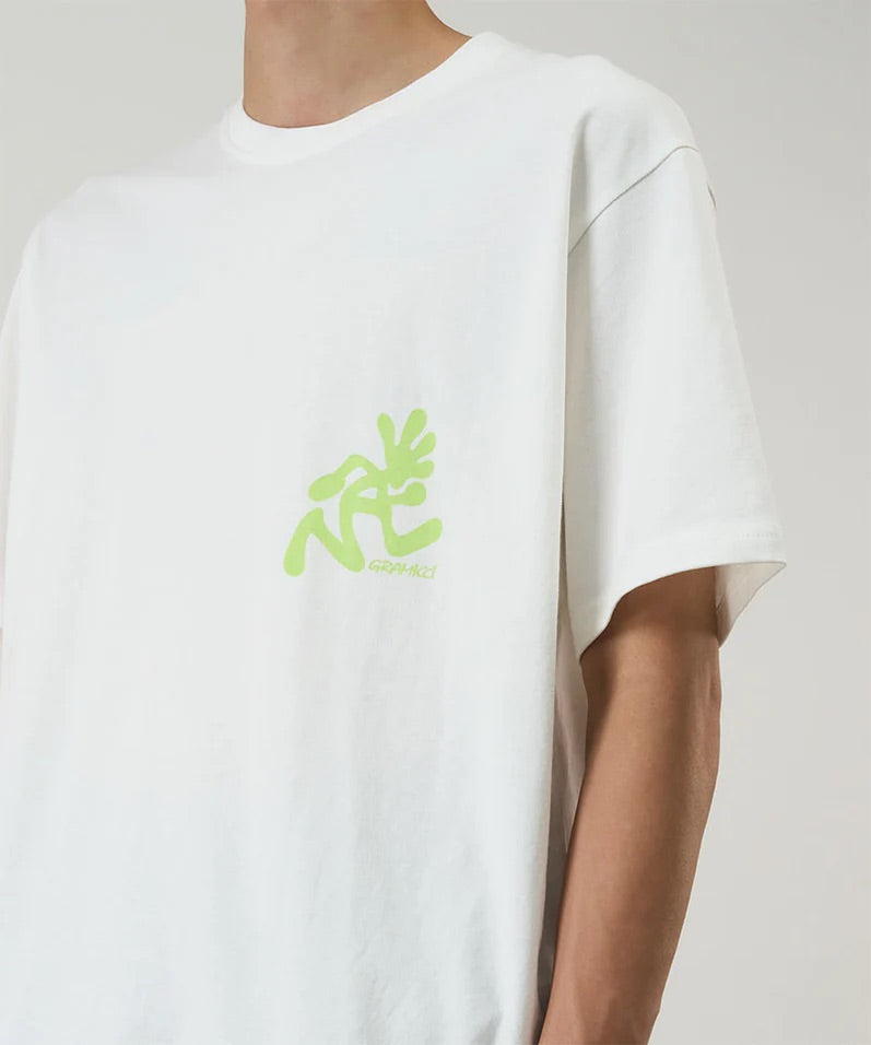 Running Man Tee White