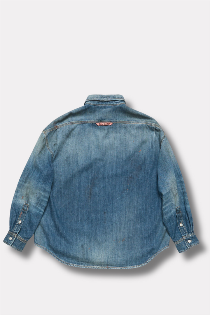 Denim Button-Up Shirt