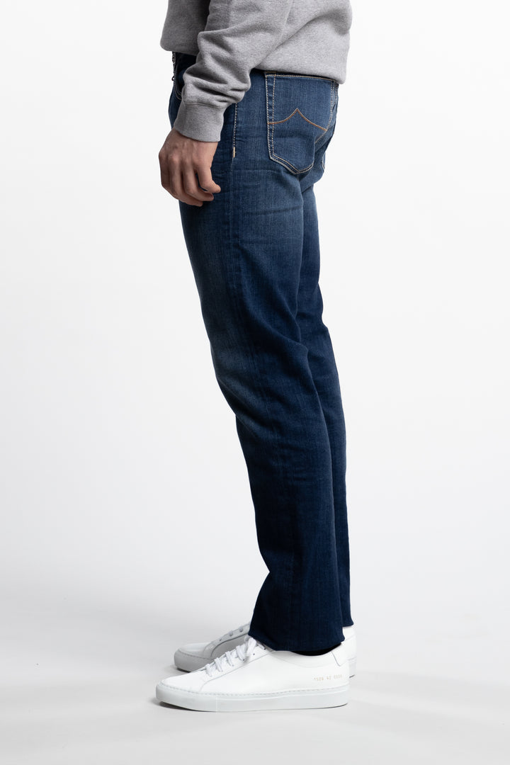 Bard Regular Slim Fit Stretch Jeans Washed Blue