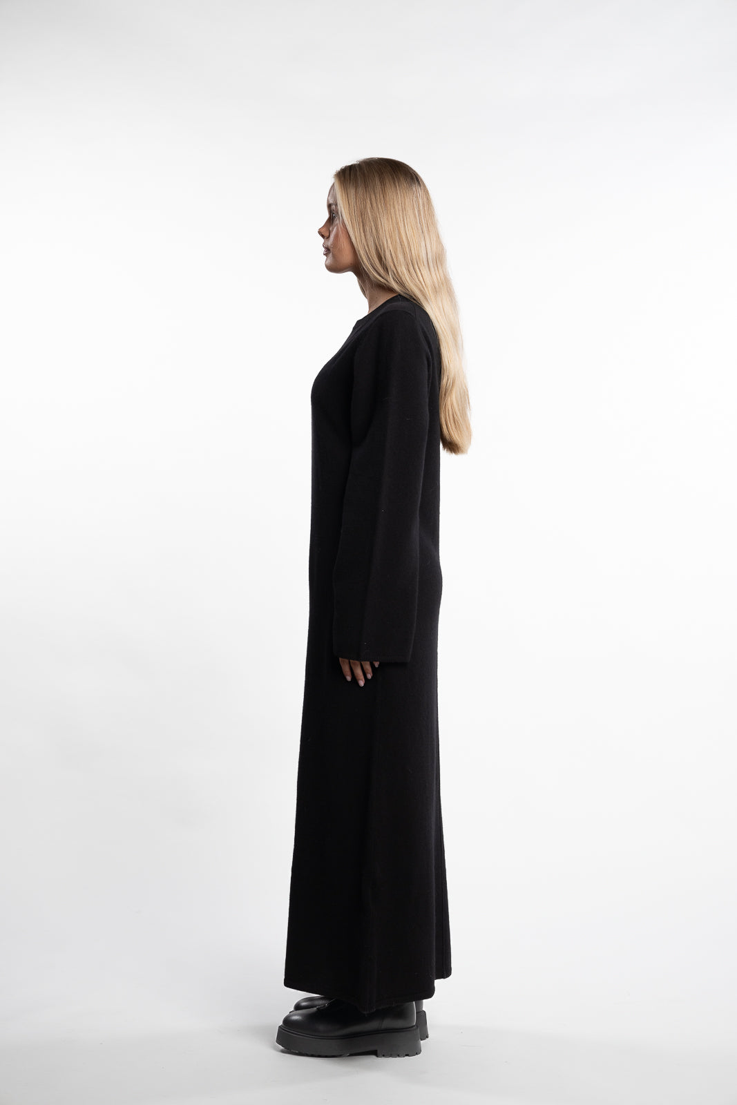 Toulon Maxi Dress- Jet Black