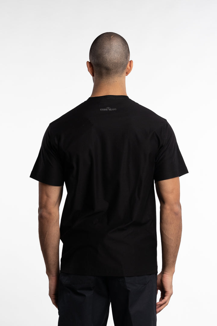 Ghost Cotton Crew Neck T-Shirt Ghost Black