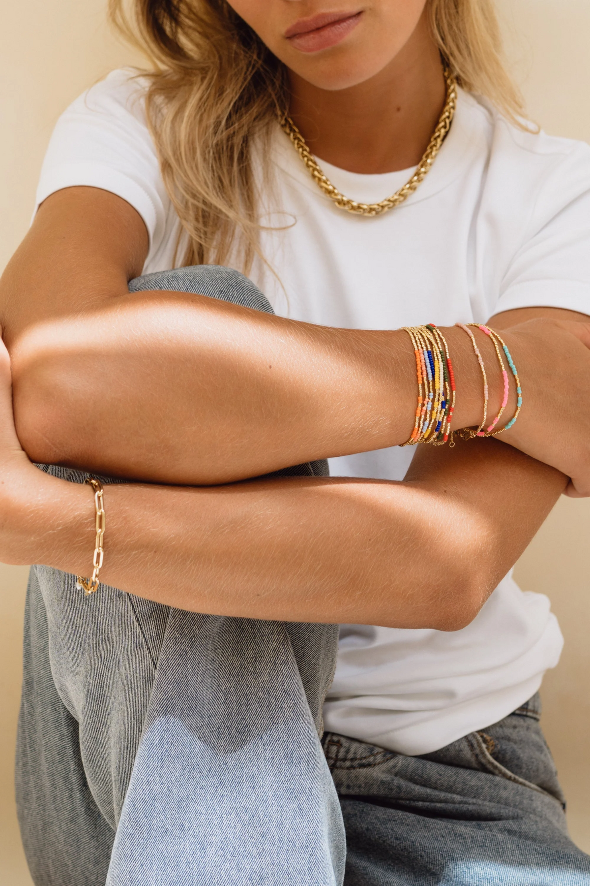 Asym Bracelet - Red