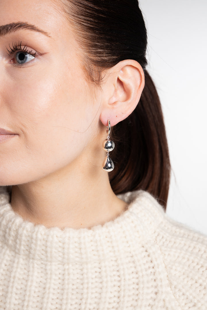 The Cathrine Earrings- Silver