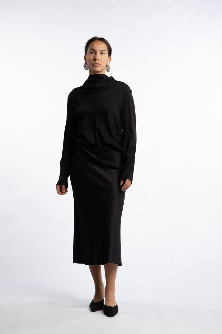 Ayumi Blouse- Black